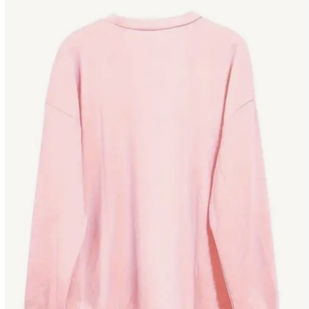 Sweatshirt "Wrinkles only go where smiles have been" by Jimmy Buffett NWT Pink - Picture 6 of 6
